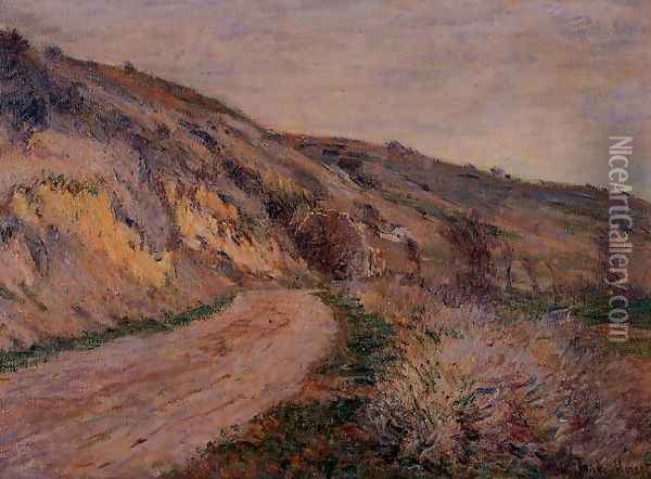 The Road To Giverny Oil Painting - Claude Oscar Monet