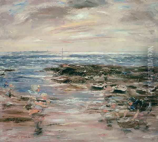Port Seton, Scotland Oil Painting - William McTaggart