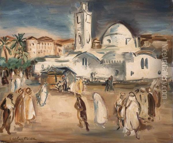Alger Oil Painting - Emile-Othon Friesz