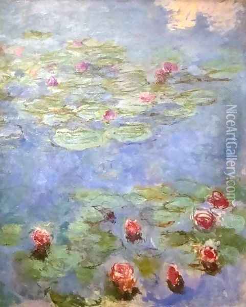 Water Lilies 2 Oil Painting - Claude Oscar Monet