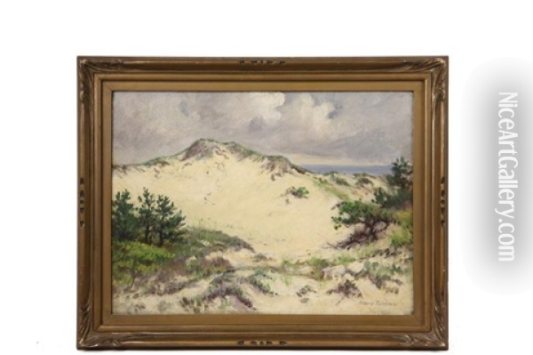 Provincetown Dunes Oil Painting - Stacy Tolman