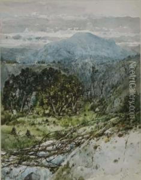 White Mountains Oil Painting - William Louis Sonntag