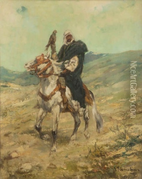 Fauconnier Oil Painting - Gustave Flasschoen