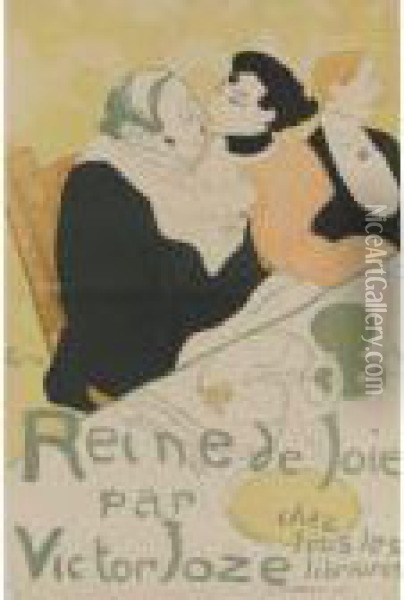 Reine De Joie Oil Painting - Henri De Toulouse-Lautrec