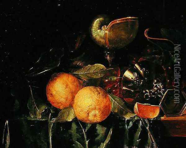 Still life Oil Painting - Holland The Master of