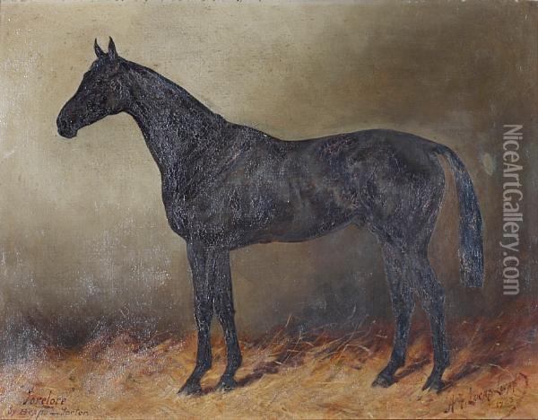 Portrait Of The Racehorse 
