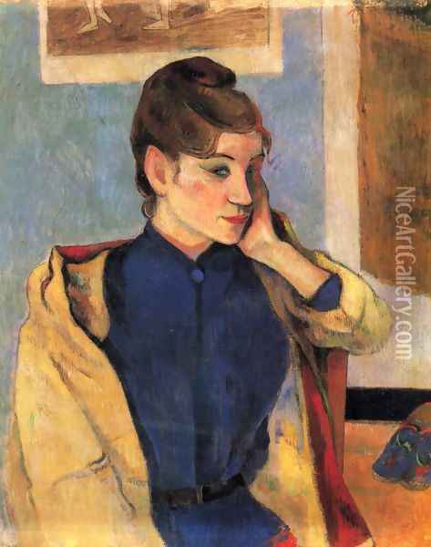 Madeleine Bernard Oil Painting - Paul Gauguin