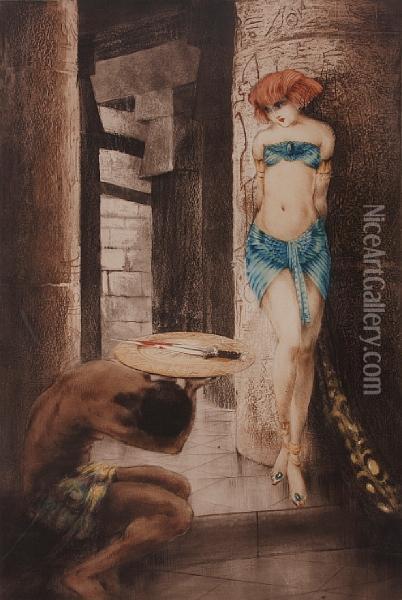 Salome Oil Painting - Louis Icart