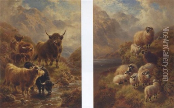 Glen Goil Oil Painting - William Peter Watson