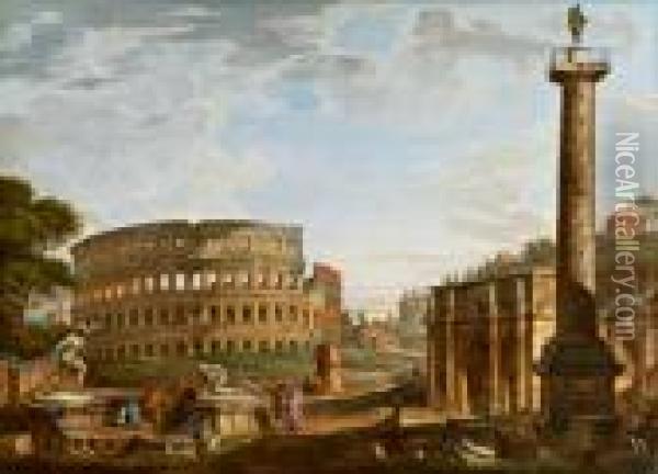 Capriccio Con Il Colosseo E L