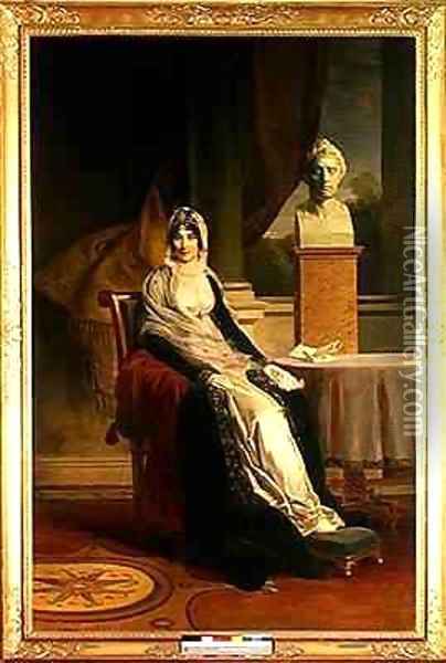 Marie Laetitia Ramolino 1750-1836 Oil Painting - Baron Francois Gerard