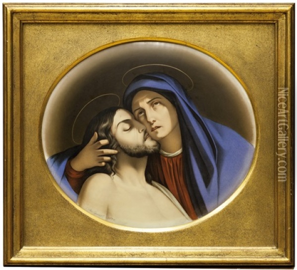 Jezis A Panna Marie Oil Painting - Jan Zacharias Quast