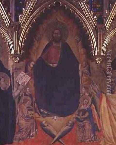 The Strozzi Altarpiece 1357 4 Oil Painting - Andrea Orcagna
