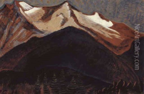Up Squamish Way Oil Painting - Emily Carr