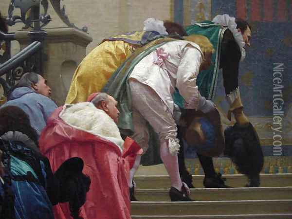 L Eminence Grise 2 Oil Painting - Jean-Leon Gerome