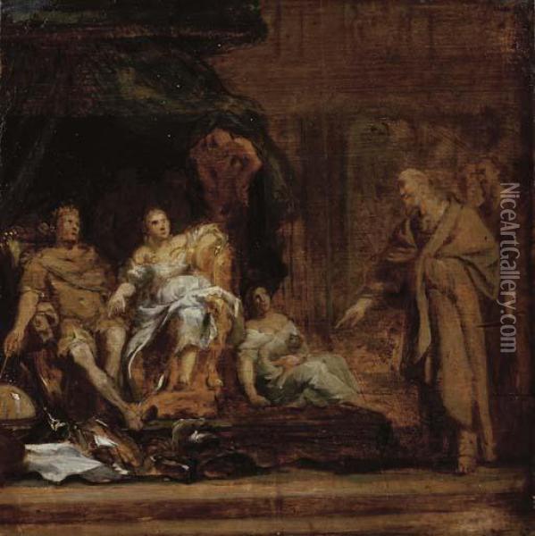 A Historical Scene Oil Painting - Gerard de Lairesse