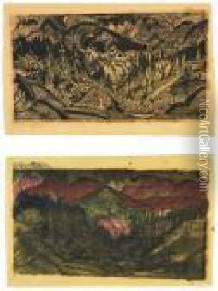 Junkerboden Oil Painting - Ernst Ludwig Kirchner