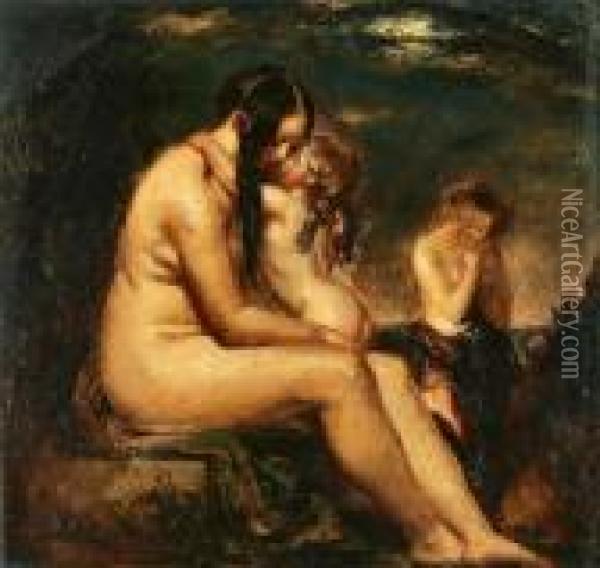 The Dawn Of Love Oil Painting - William Etty