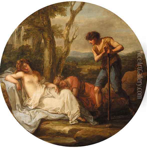 The Triumph of Venus Oil Painting - Angelica Kauffmann