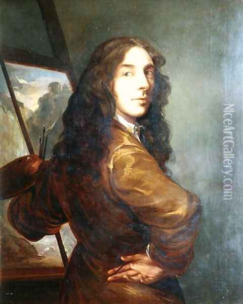 Self Portrait c.1794 Oil Painting - Thomas Barker of Bath