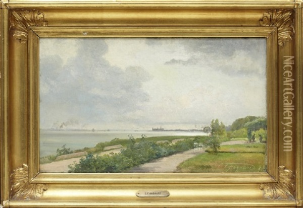 Kronborgs Slott Oil Painting - Carl Frederik Peder Aagaard
