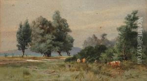 Landscape Oil Painting - John Mather