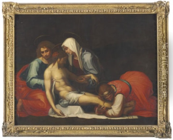The Lamentation Oil Painting -  Fra Bartolommeo