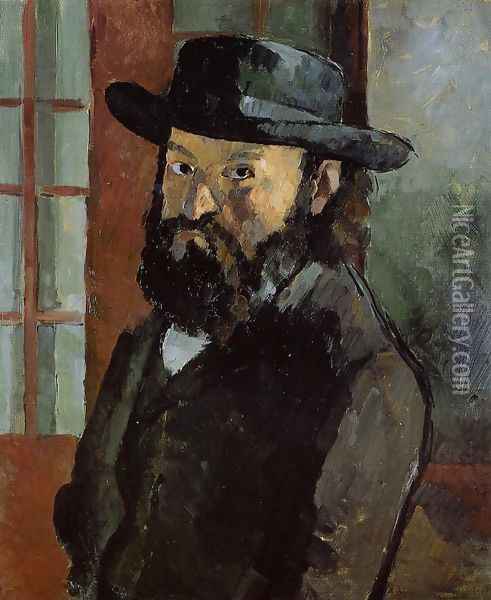 Self Portrait6 Oil Painting - Paul Cezanne