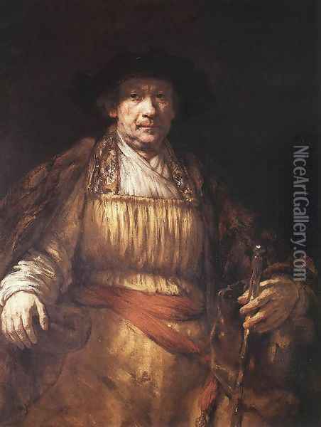 Self-Portrait 1658 Oil Painting - Rembrandt Van Rijn