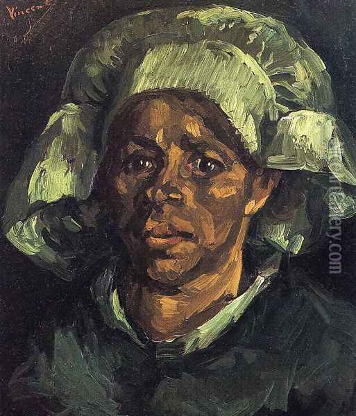 Peasant Woman, Portrait of Gordina de Groot I Oil Painting - Vincent Van Gogh