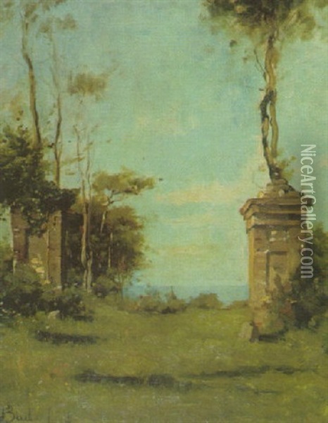 Le Jardin Oil Painting - Joseph Bail