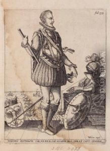 Sieger Der Schlacht Von Lepanto Gegen Die Turken 1571 Oil Painting - Christoffel I Van Sichem