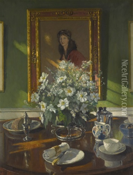 The Breakfast Table Oil Painting - Patrick William Adam