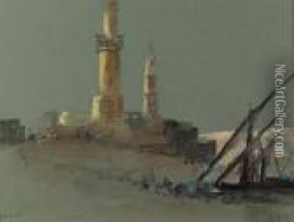 Girgeh, Egypt Oil Painting - Hercules Brabazon Brabazon