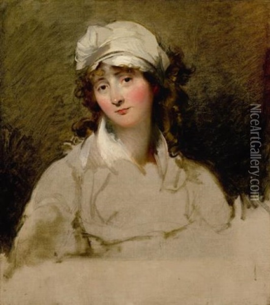 Portrait Of Mrs. Joseph Inchbald Oil Painting - Thomas Lawrence