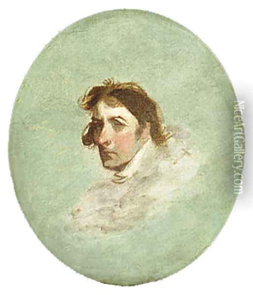 Portrait of the Artist Oil Painting - Gilbert Stuart