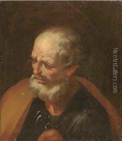 Saint Peter Oil Painting - Jusepe De Ribera, Lo Spagnoletto