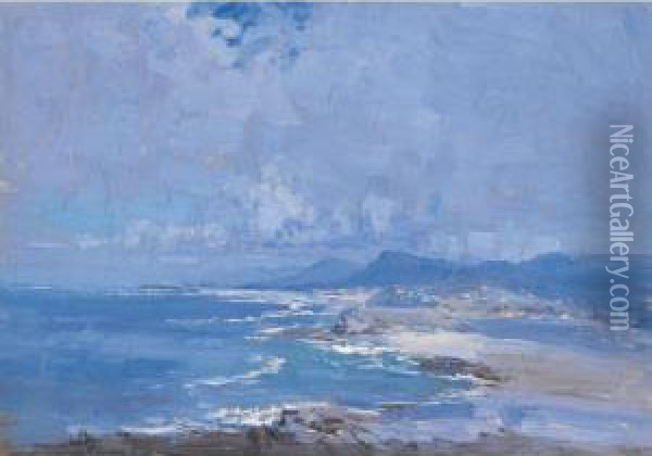 Coastline, New South Wales Oil Painting - Theodore Penleigh Boyd