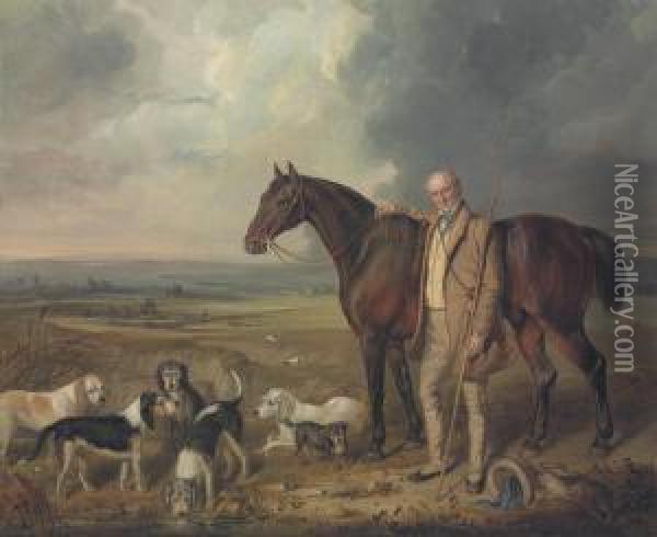 Sir Rowland Hill, Of Hawkstone Oil Painting - William Smith