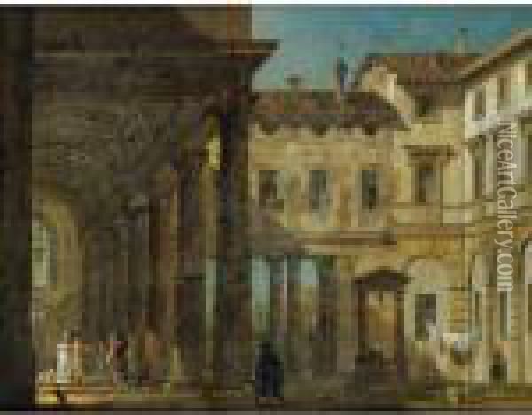 Appartenant A Une Collection Particuliere
 

 
 
 

 
 Vue De Venise [ ; View Of Venice ; Oil On Original Canvas] Oil Painting - Giovanni Migliara