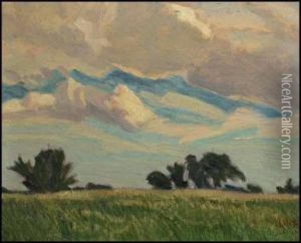 Thornhill Fields Oil Painting - James Edward Hervey MacDonald