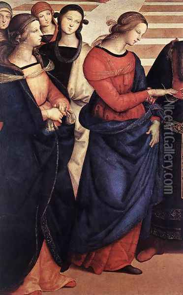 Spozalizio (detail) 1 Oil Painting - Raphael