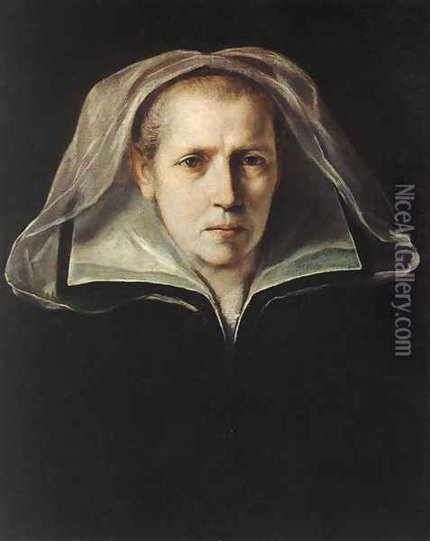 Portrait of the Artist's Mother 1612 Oil Painting - Guido Reni