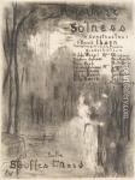 Solness Le Constructeur. Oil Painting - Jean-Edouard Vuillard