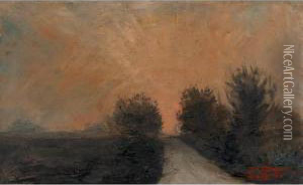 Road Near Leith Oil Painting - Tom Thomson