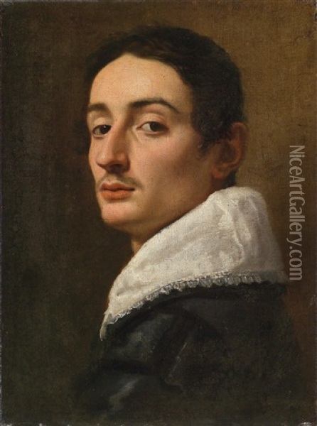 Bildnis Eines Jungen Mannes Oil Painting - Cristofano Allori