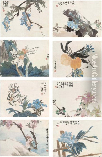 Flowers Oil Painting - Ren Yi