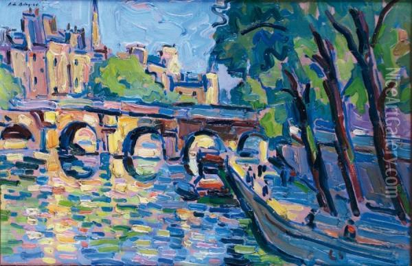 Paris Oil Painting - Pierre De Belay