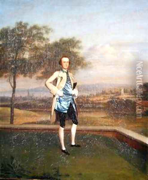 Portrait of a Gentleman Oil Painting - Arthur Devis