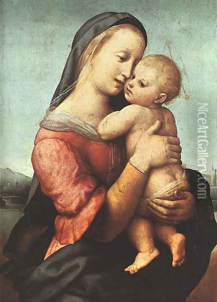 Tempi Madonna 1507-08 Oil Painting - Raphael